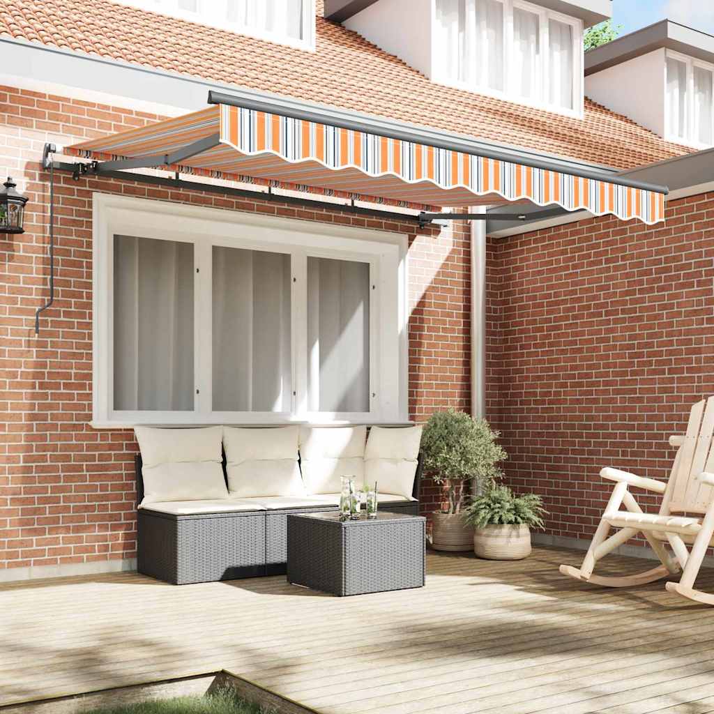 Vidaxx parasol pliant multicolore 350 x 200 cm en tissu