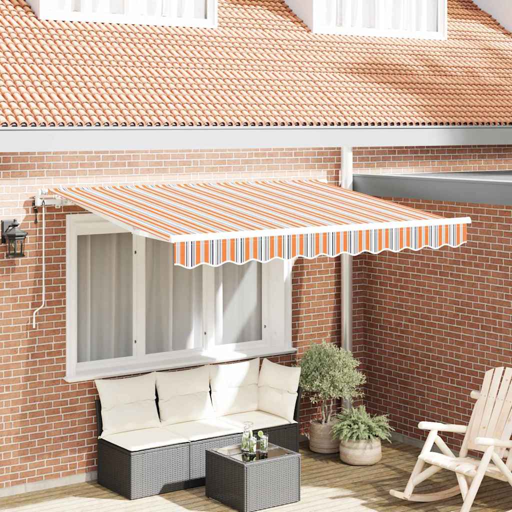 Vidaxx parasol pliant multicolore 350 x 200 cm en tissu