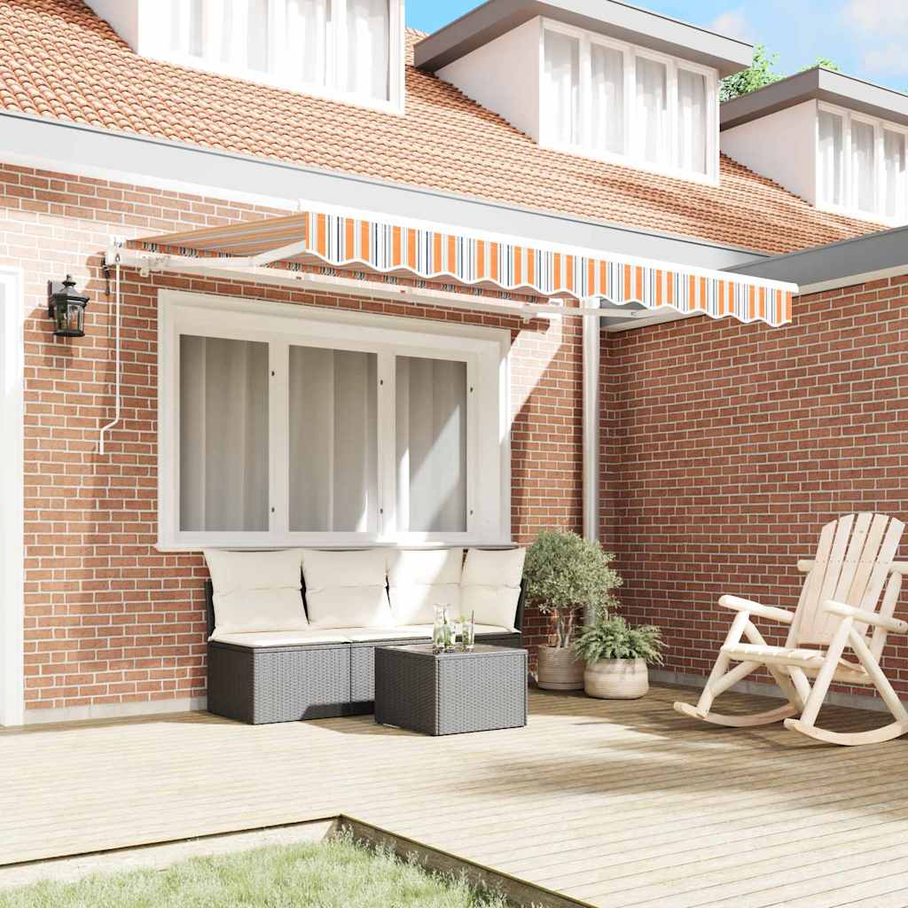 Vidaxx parasol pliant multicolore 350 x 200 cm en tissu