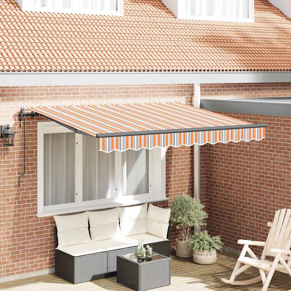 Vidaxx parasol pliant multicolore 350 x 200 cm en tissu