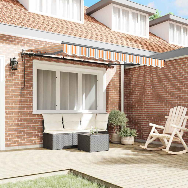 Vidaxx parasol pliant multicolore 350 x 200 cm en tissu