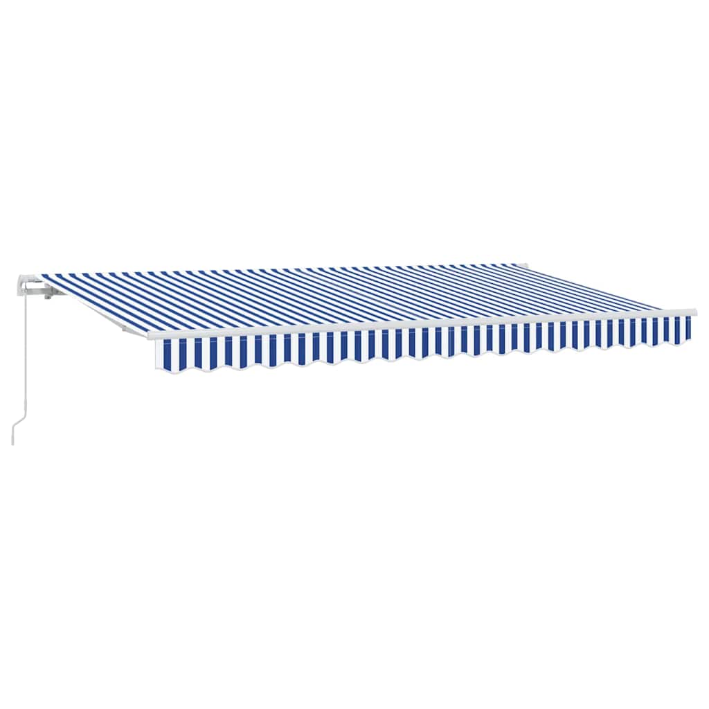 Vidaxx parasol pliable bleu 400 x 200 cm en tissu