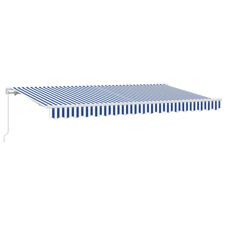 Vidaxx parasol pliable bleu 400 x 200 cm en tissu