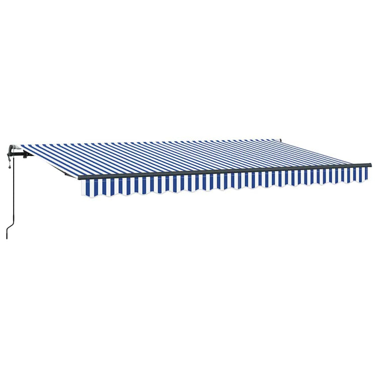 Vidaxx parasol pliable bleu 400 x 200 cm en tissu