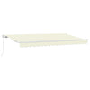 Vidaxx parasol pliable crème 400 x 200 cm en tissu