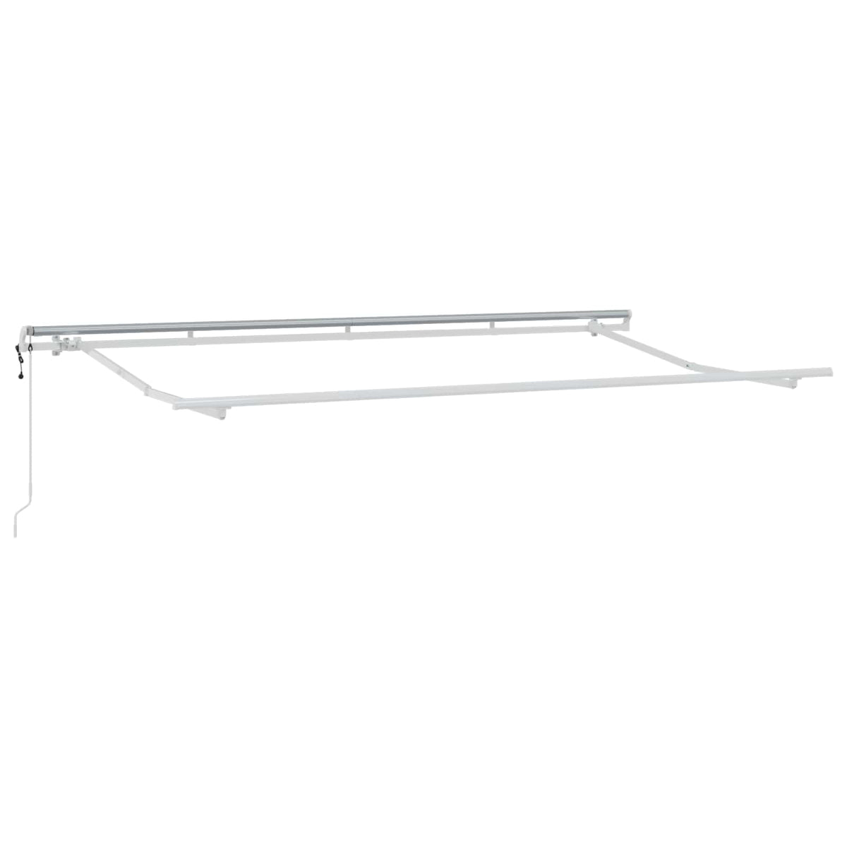Vidaxx parasol pliable crème 400 x 200 cm