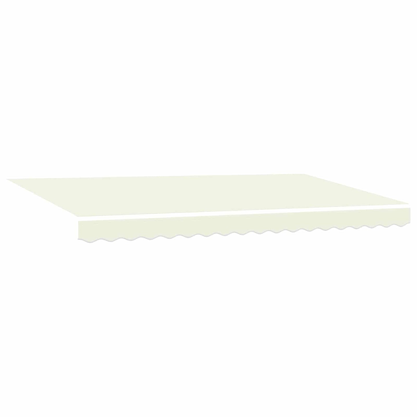 Vidaxx parasol pliable crème 400 x 200 cm