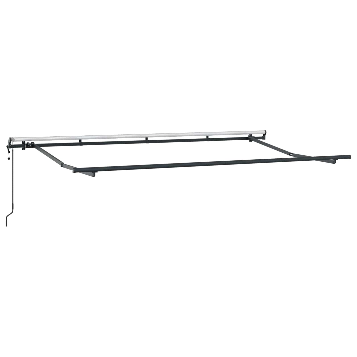 Vidaxx parasol pliable crème 400 x 200 cm