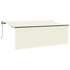 Vidaxx parasol pliable crème 400 x 200 cm