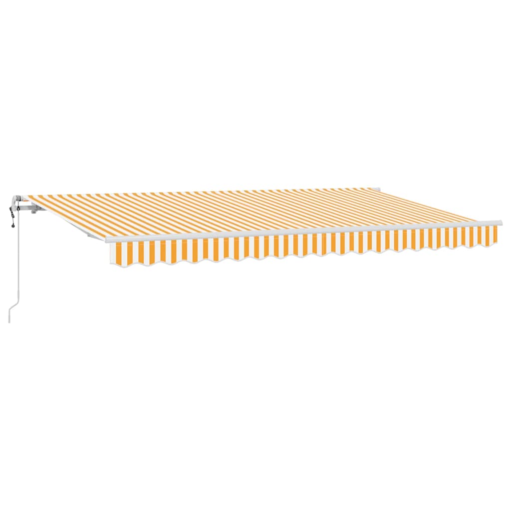 Vidaxx parasol pliable jaune 400 x 200 cm en tissu
