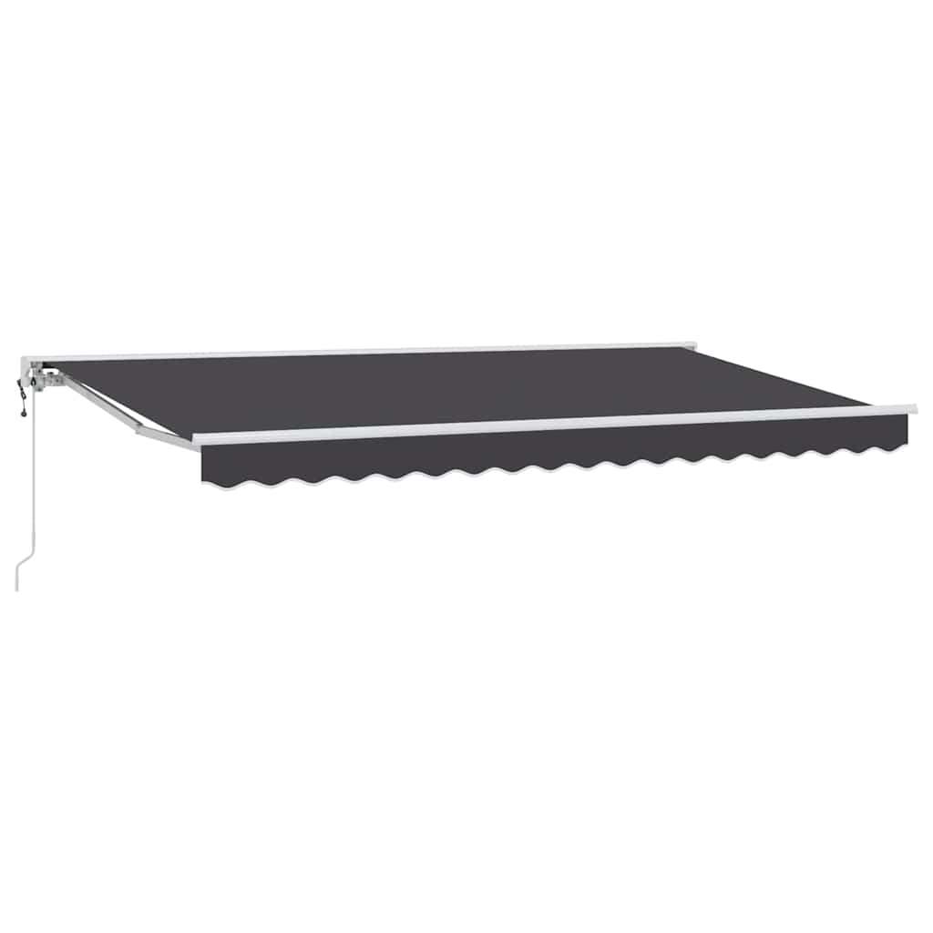 Auvent pliable Vidaxx anthracite 400 x 200 cm