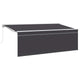 Auvent pliable Vidaxx anthracite 400 x 200 cm
