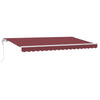 Vidaxx parasol pliant rouge bordeaux 400 x 200 cm en tissu