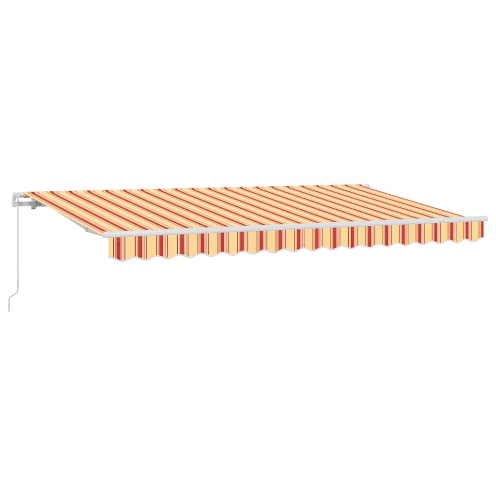 Vidaxx parasol pliable jaune 400 x 200 cm en tissu