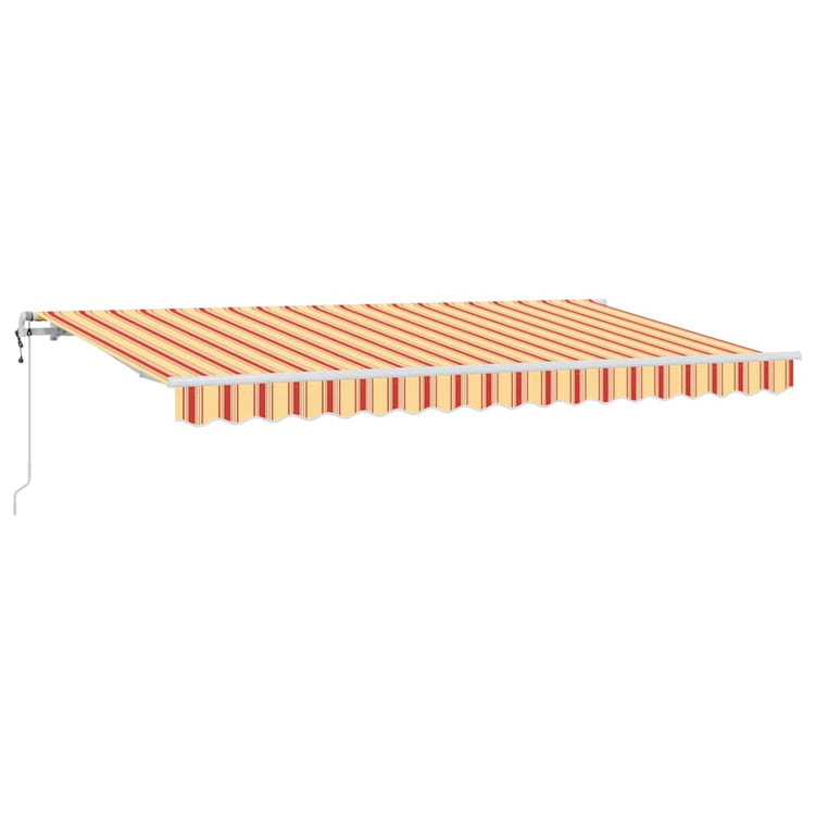 Vidaxx parasol pliable jaune 400 x 200 cm en tissu