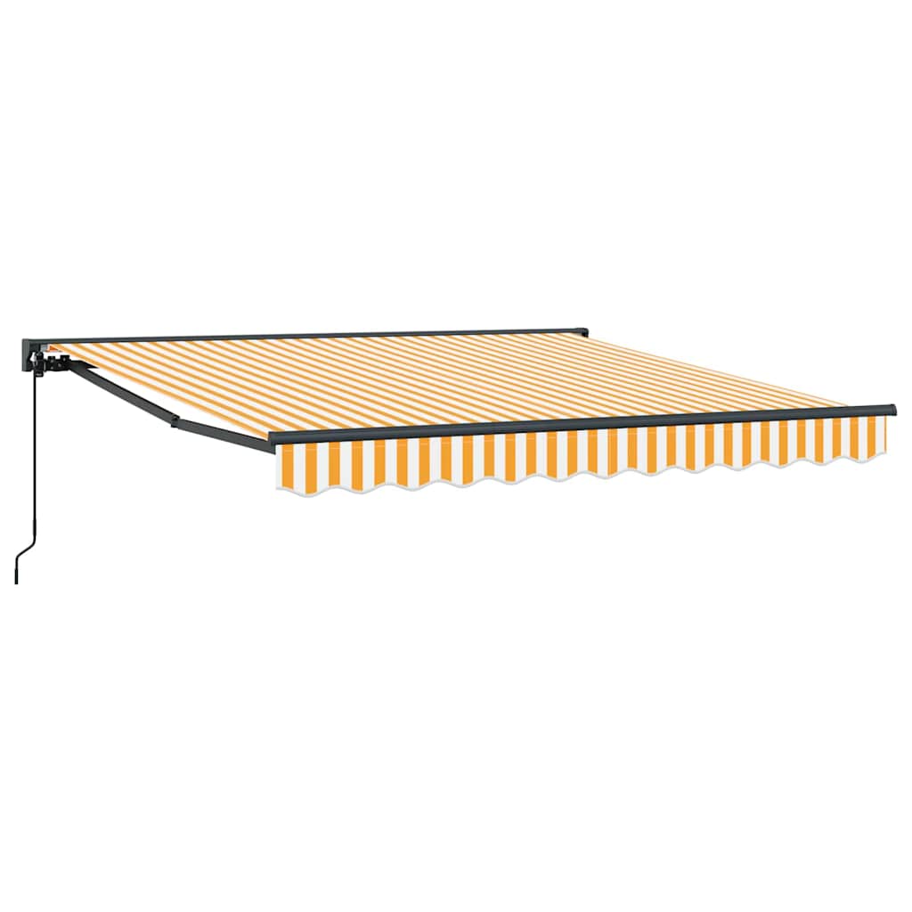 Vidaxx parasol pliable jaune et blanc 300 x 250 cm