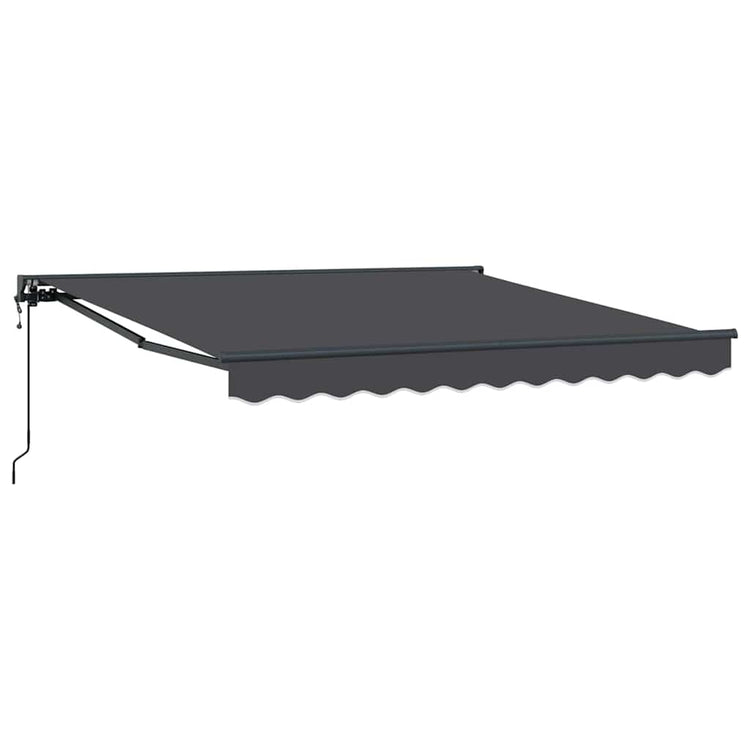 Auvent pliable Vidaxx anthracite 300 x 250 cm