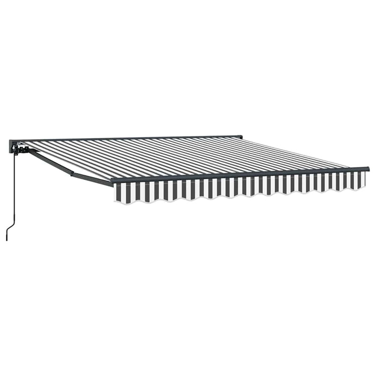 Vidaxx parasol pliable anthracite et blanc 300 x 250 cm