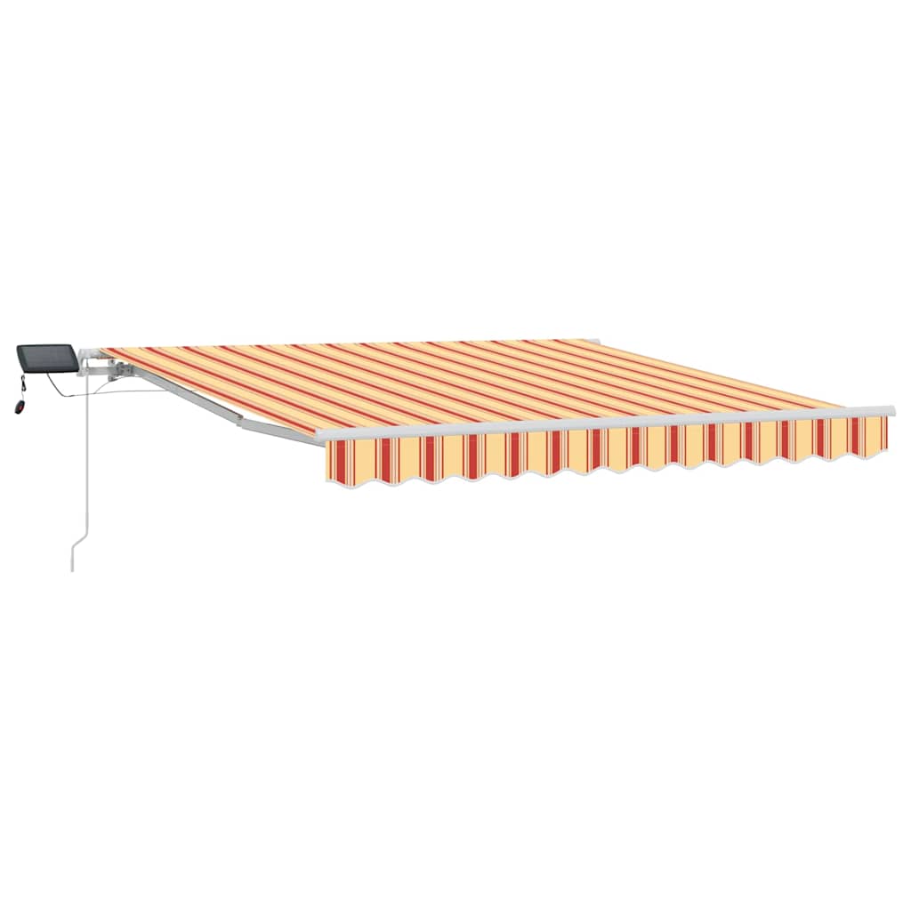 Vidaxx parasol pliable jaune et orange 300 x 250 cm