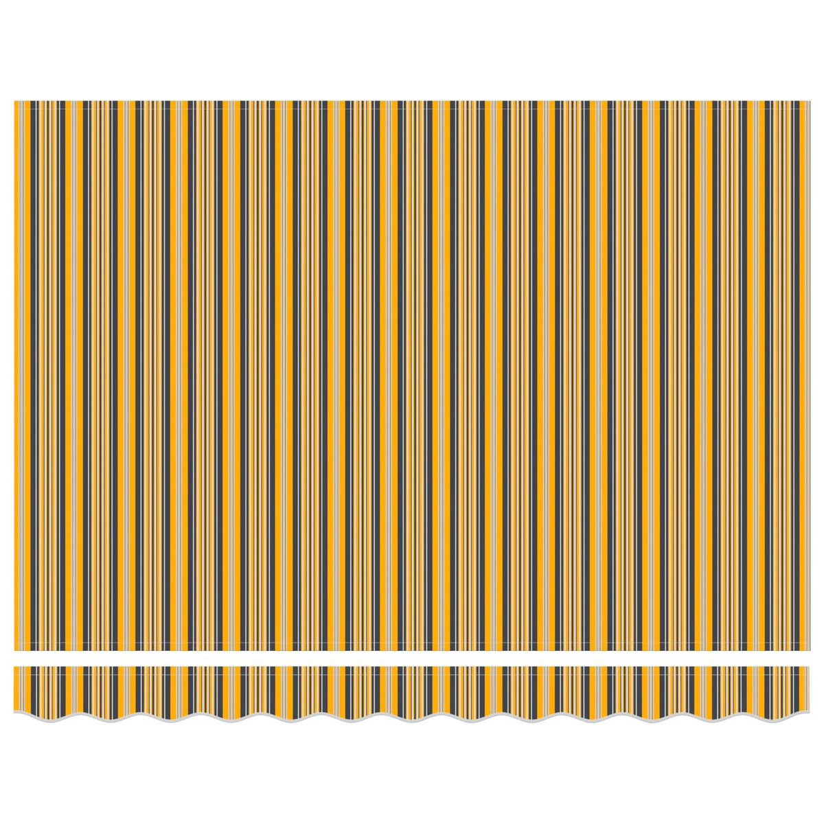 Vidaxx parasol pliable jaune et gris 300 x 250 cm