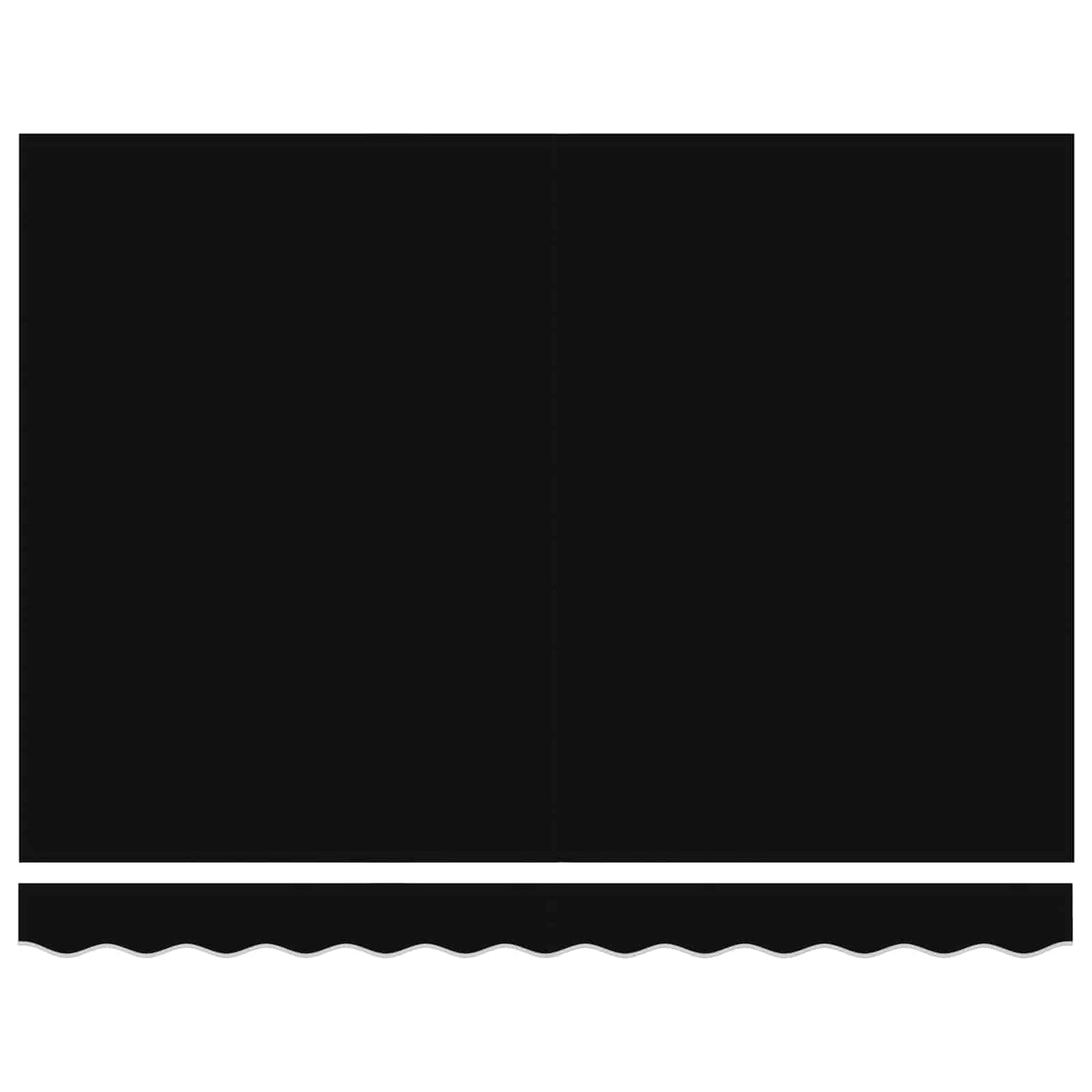Auvent Vidaxx noir 300 x 250 x 165 cm polyester