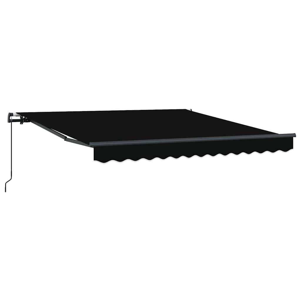 Vidaxx parasol pliant noir 300 x 250 cm polyester et acier