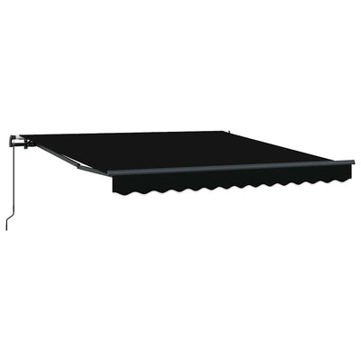 Vidaxx parasol pliant noir 300 x 250 cm polyester et acier