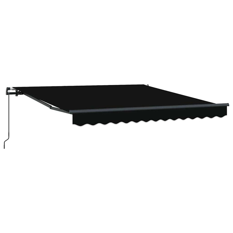 Vidaxx parasol pliant noir 300 x 250 cm polyester et acier