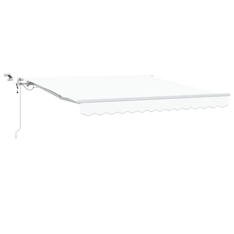Vidaxx parasol pliant blanc 300 x 250 cm polyester et métal