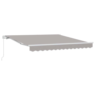 Auvent Vidaxx gris clair 300 x 250 x 165 cm polyester
