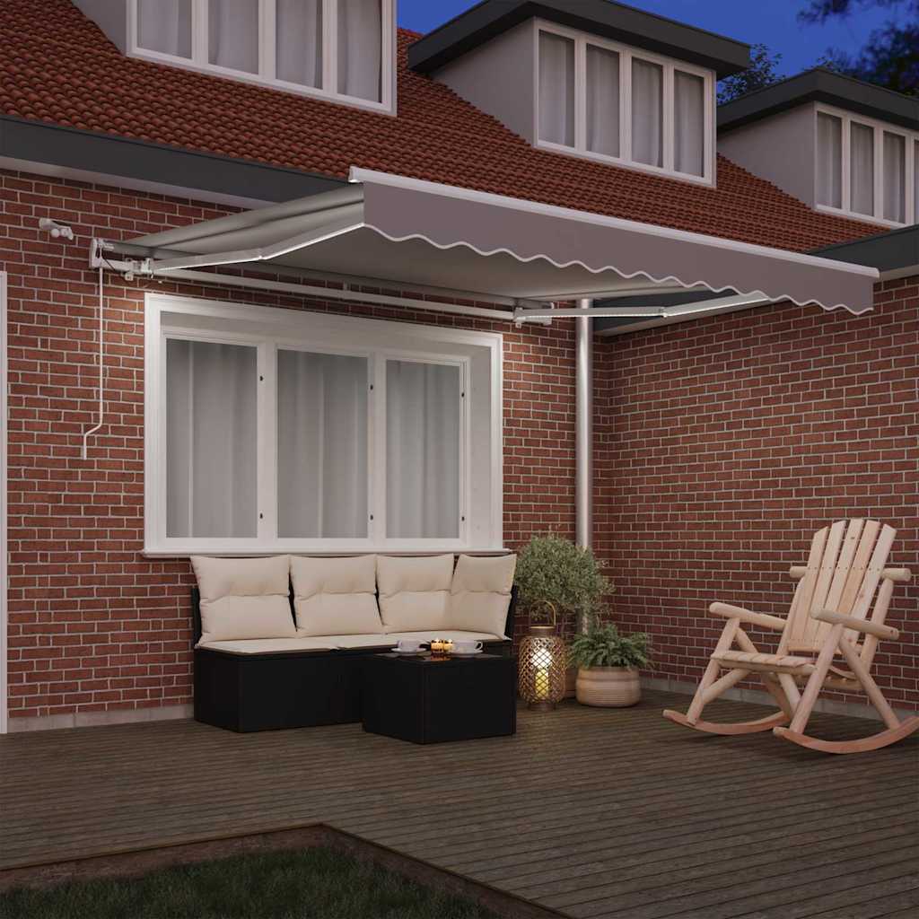 Vidaxx parasol pliable gris clair 300 x 250 cm