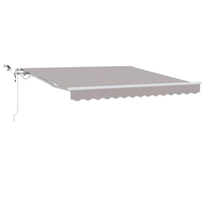 Vidaxx parasol pliable gris clair 300 x 250 cm