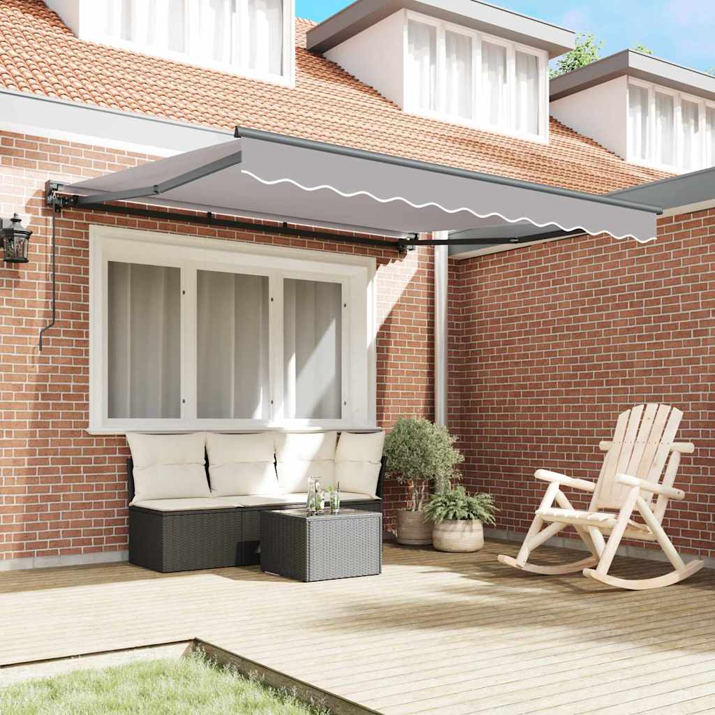 Vidaxx parasol pliable gris clair 300 x 250 cm