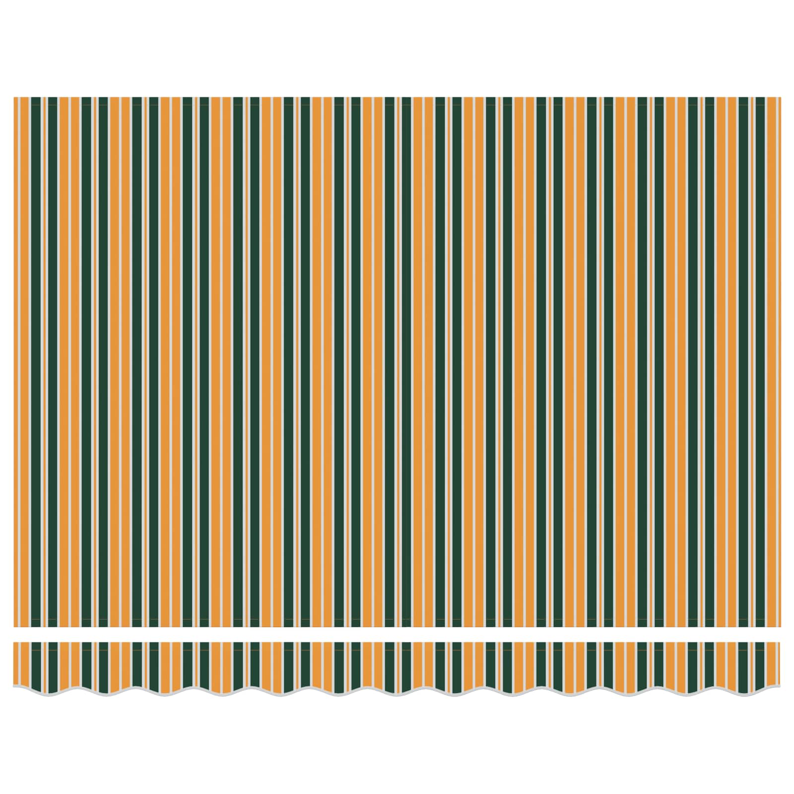 Auvent Vidaxx vert et jaune 300 x 250 x 165 cm polyester