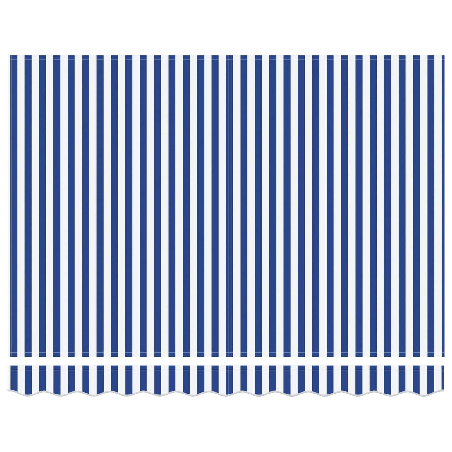 Vidaxx parasol pliable bleu et blanc 350 x 250 cm