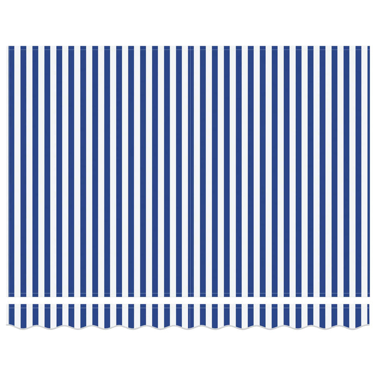 Vidaxx parasol pliable bleu et blanc 350 x 250 cm