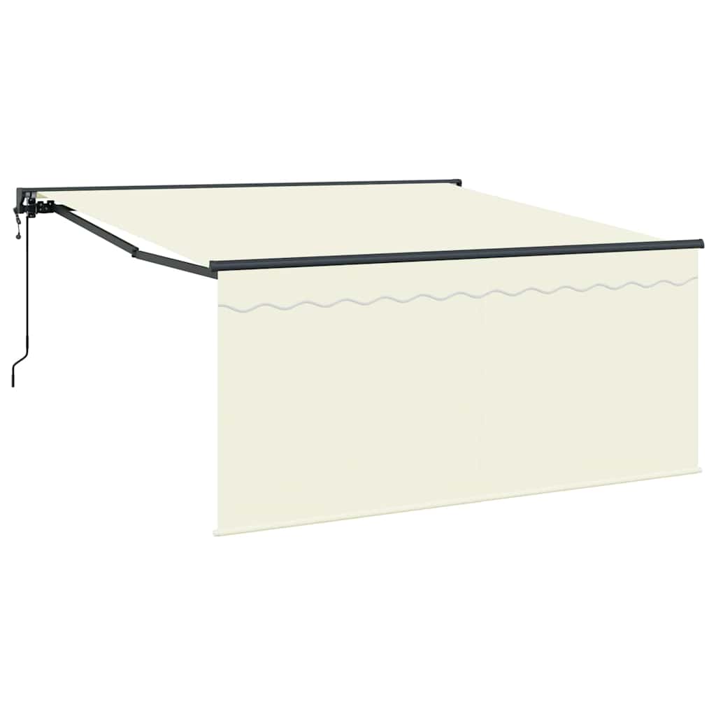 Vidaxx parasol pliable crème 350 x 250 cm