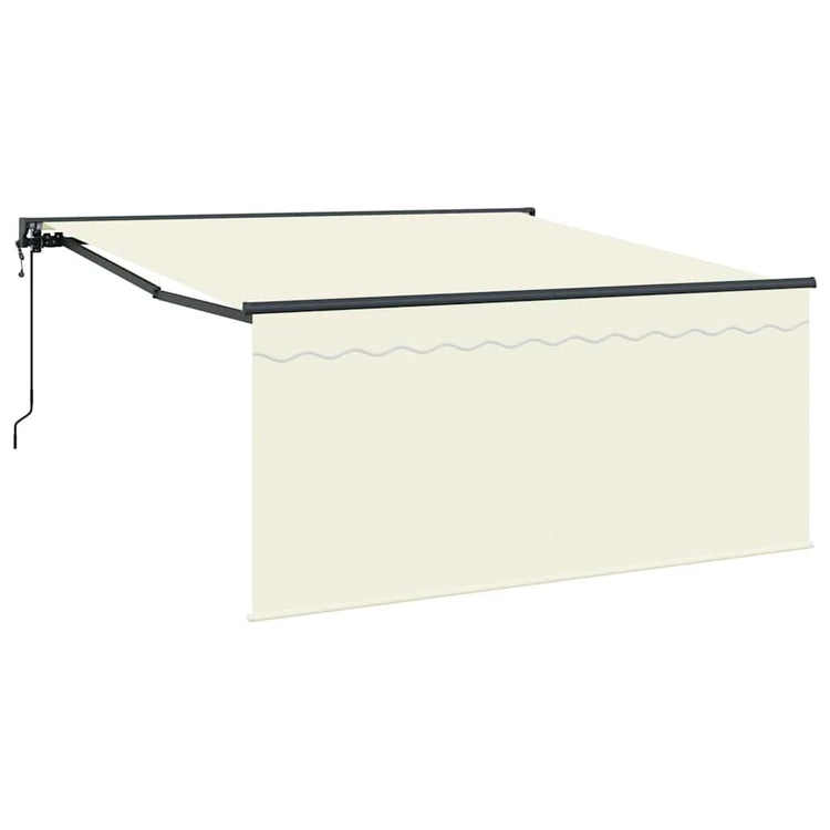 Vidaxx parasol pliable crème 350 x 250 cm