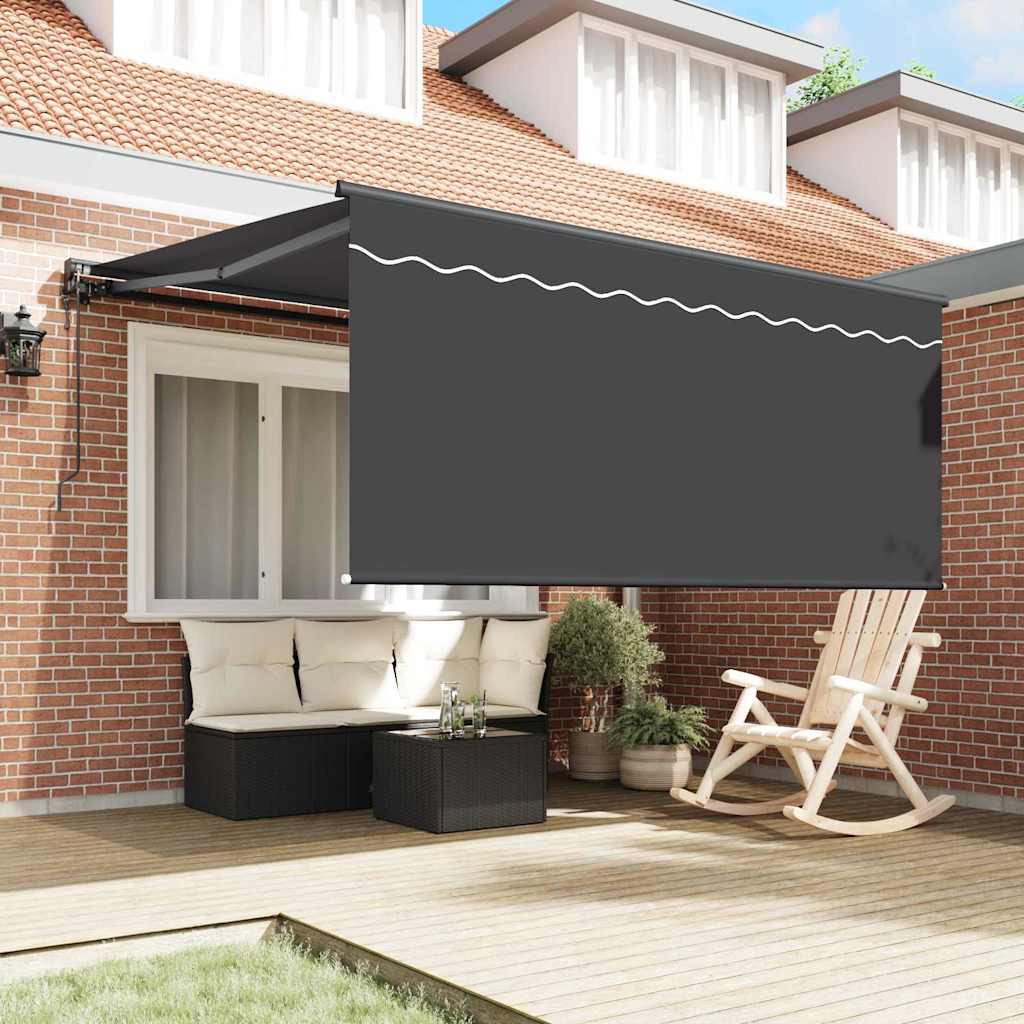 Auvent pliable Vidaxx anthracite 350 x 250 cm