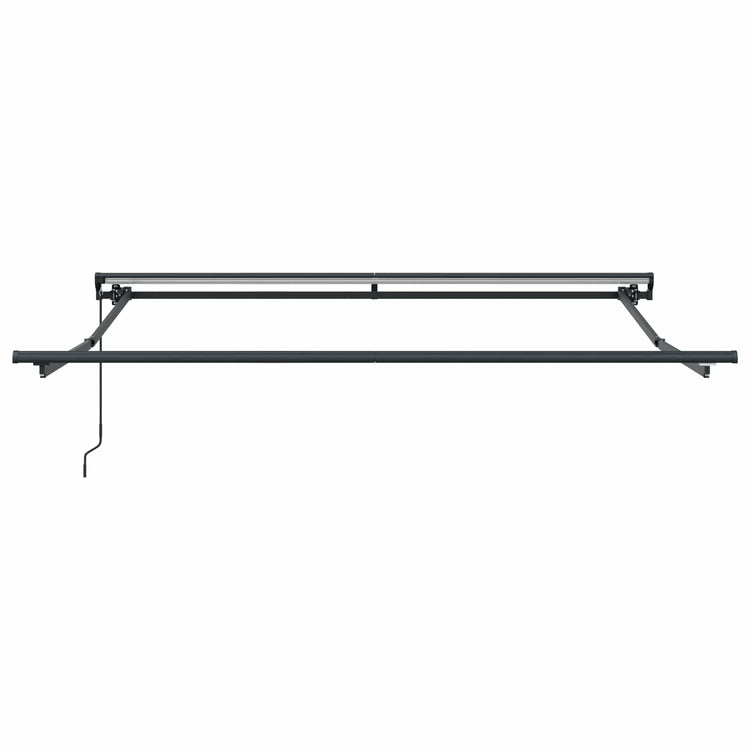 Vidaxx parasol pliable rouge et blanc 350 x 250 cm