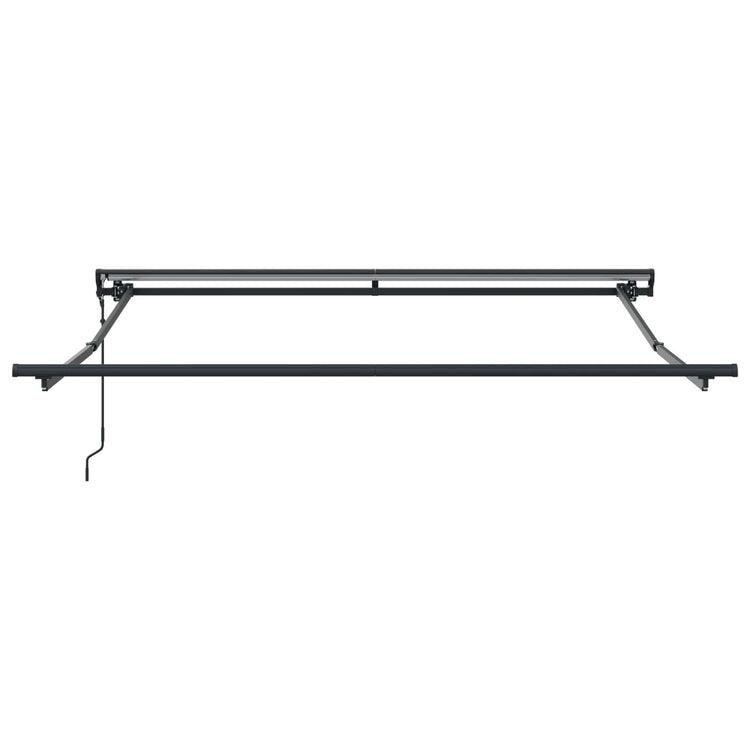 Vidaxx parasol pliable rouge et blanc 350 x 250 cm