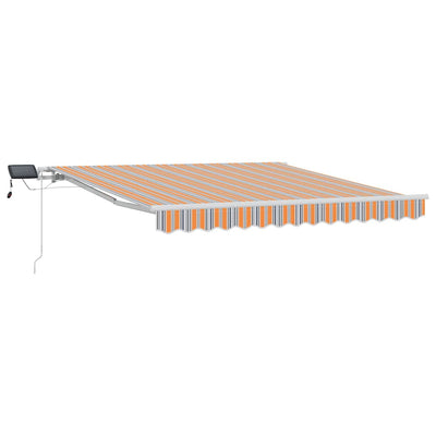 Vidaxx parasol pliant multicolore 350 x 250 cm tissu et acier