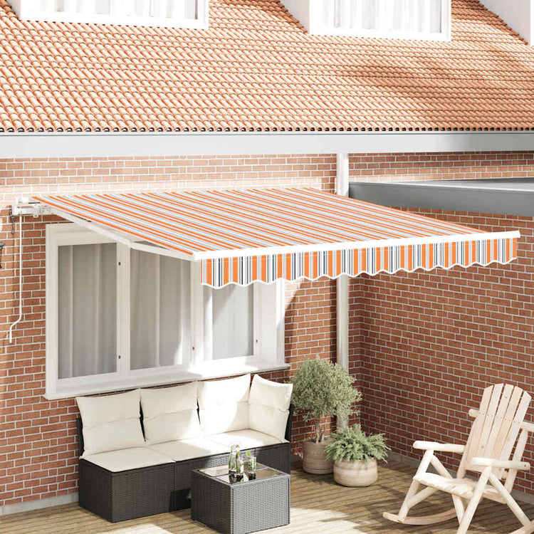 Vidaxx parasol pliant multicolore 350 x 250 cm en tissu