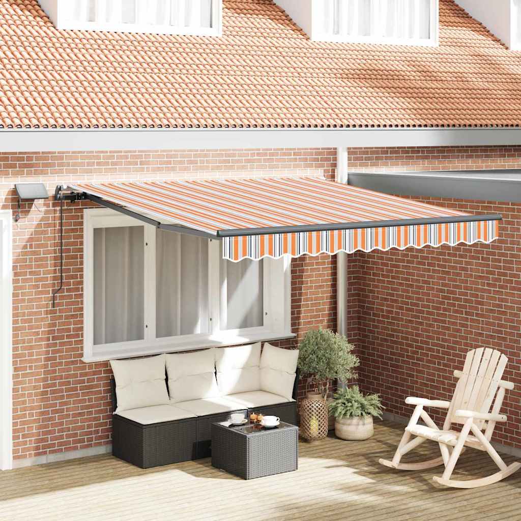 Vidaxx parasol pliant multicolore 350 x 250 cm en tissu