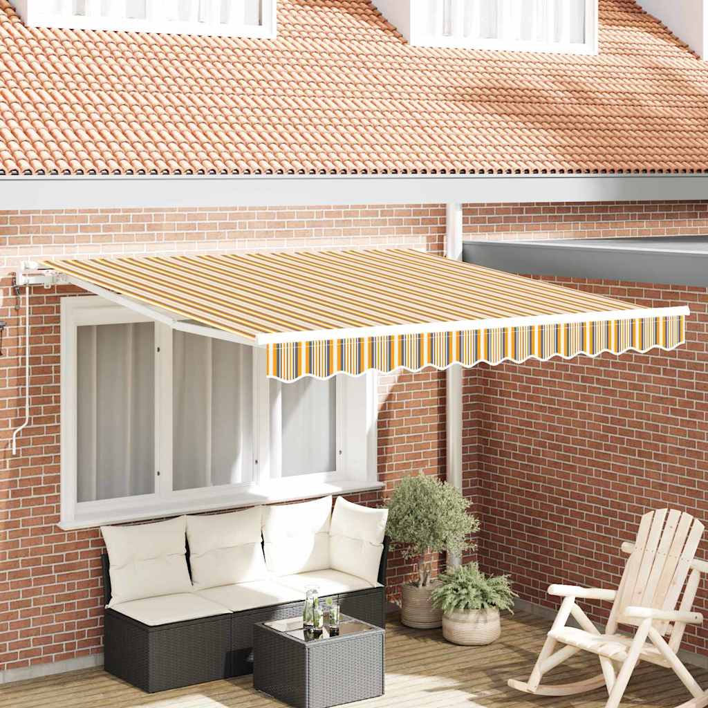 Vidaxx parasol pliant multicolore 350 x 250 cm en tissu
