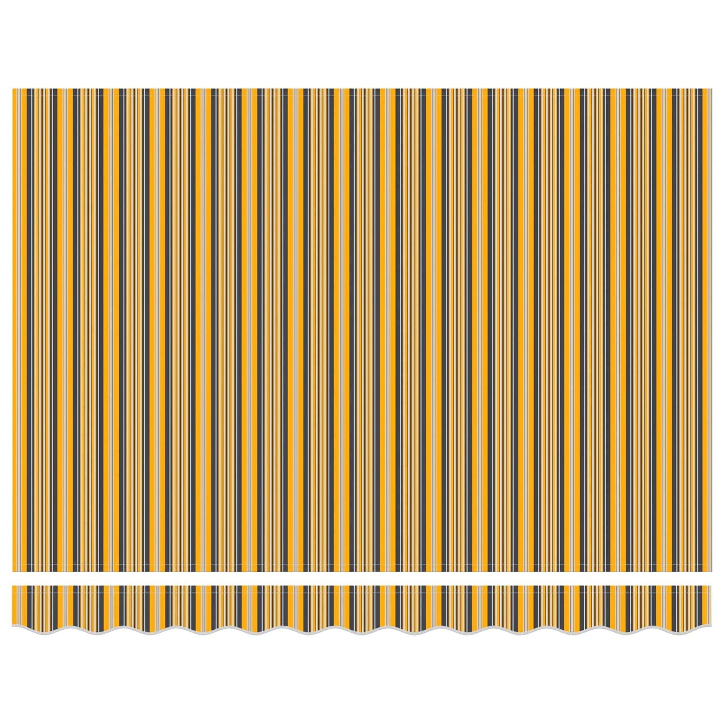 Vidaxx parasol pliable jaune et gris 350 x 250 cm