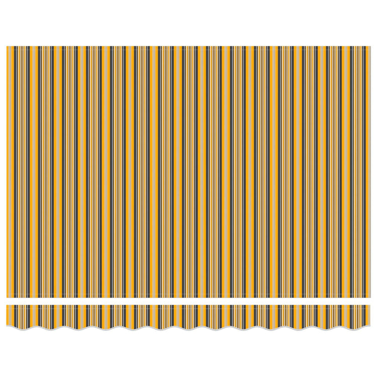 Vidaxx parasol pliable jaune et gris 350 x 250 cm