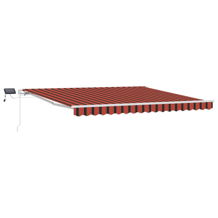 Vidaxx parasol pliant orange et marron 400 × 300 cm
