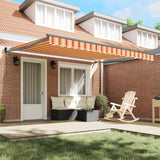 Vidaxx parasol pliable jaune et orange 400 × 300 cm - afbeelding 3
