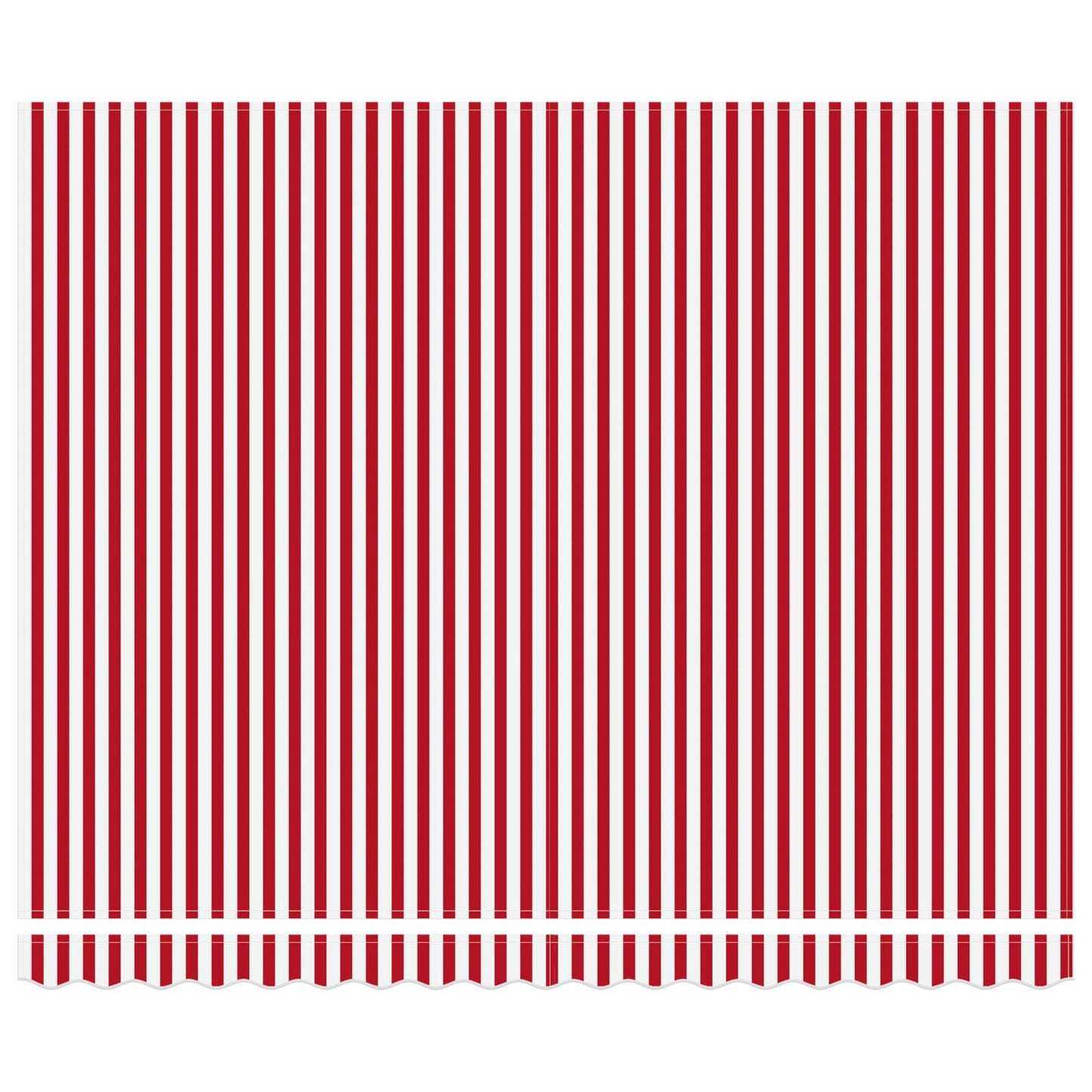 Vidaxx parasol pliant rouge et blanc 400 × 300 cm